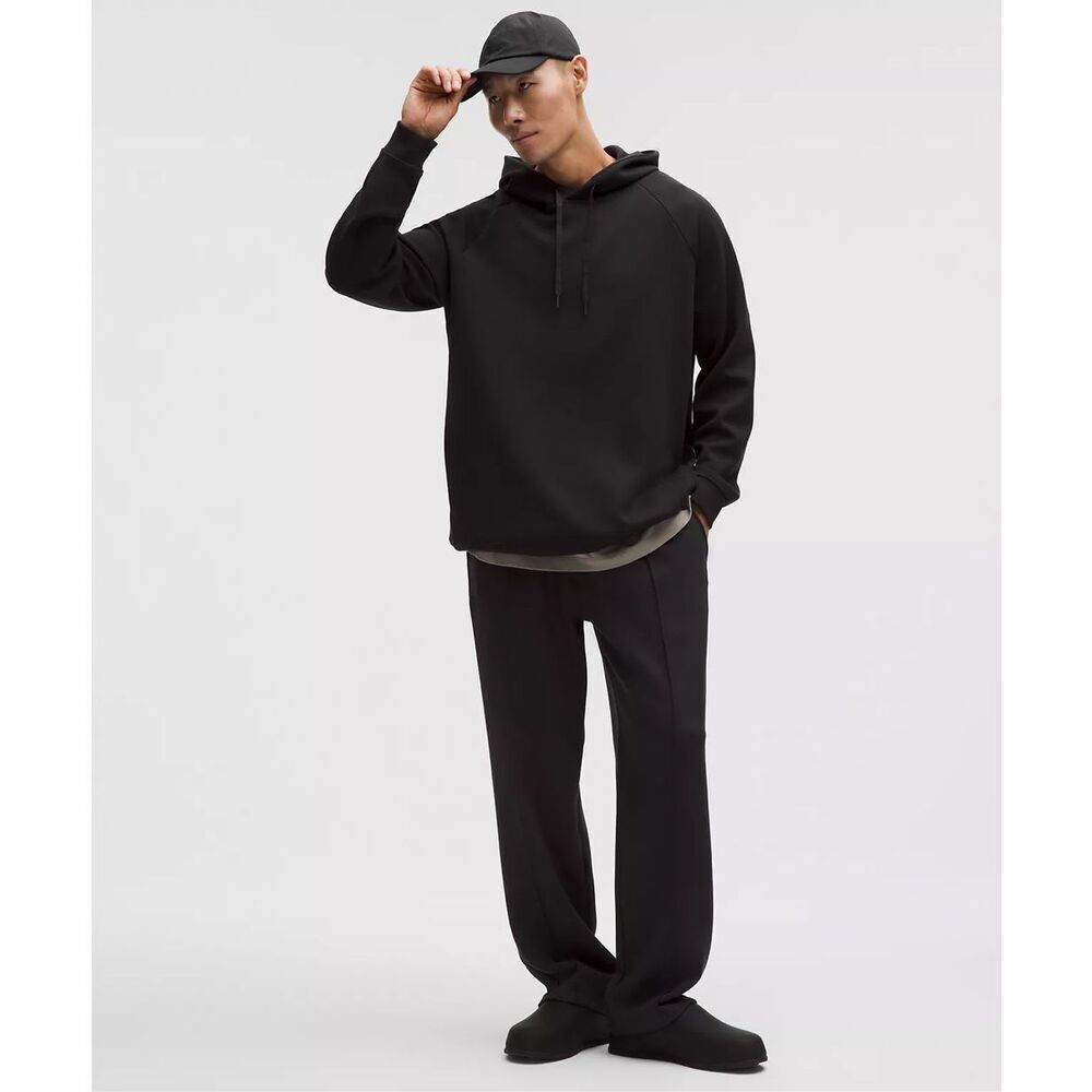 ✨Lululemon Men’s Smooth Spacer Classic-Fit Black Sz Large Pullover Hoodie✨